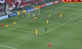 蒿俊闵对韩国任意球破门,蒿俊闵韩国高光时刻视频