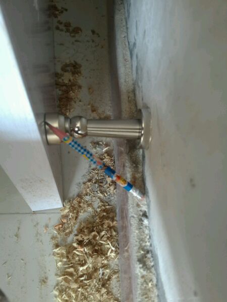 木门安锁开孔,木门安锁视频教程