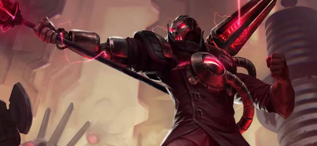 剁手*党**推荐:英雄联盟里酷炫主题机甲风皮肤。