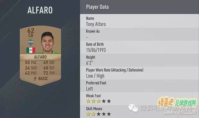 fifa17pc版潜力值排名,fifa17好用球员