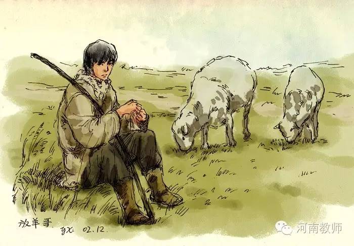 你是砍柴的他是放羊的视频,别人是放羊的你是砍柴的类似文案