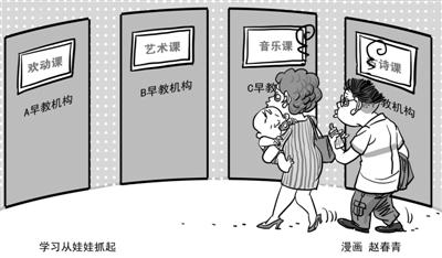 早教市场早教课程存在的主要问题,我国早教市场乱象频频