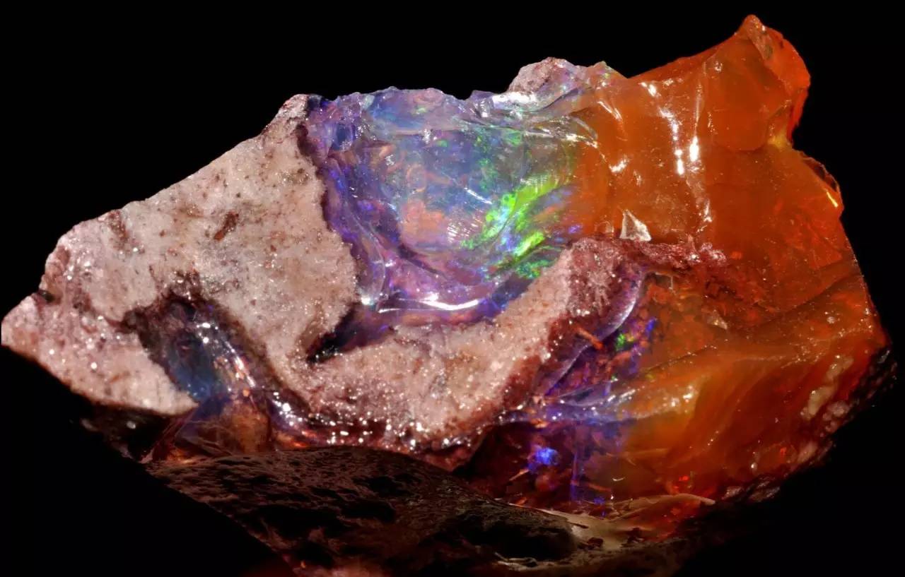 报告!就是这绚烂的火欧泊让我有忍不住剁手的欲望