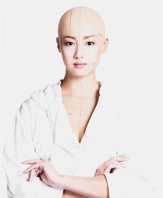 五大当红女星光头照,最惊艳的女星光头