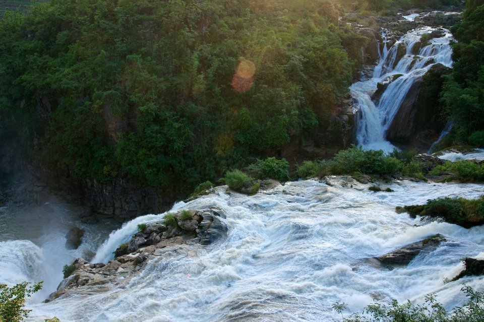 黄果树瀑布不同方位的景观,黄果树瀑布群中最好看的瀑布