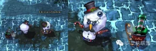 lol哪个英雄有冰雪节皮肤,小法师冰雪节皮肤特效