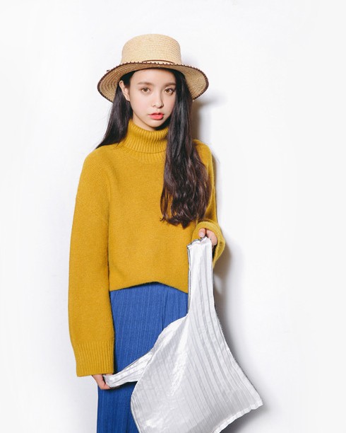 韩国毛衣的特点,韩国东大门高领毛衣