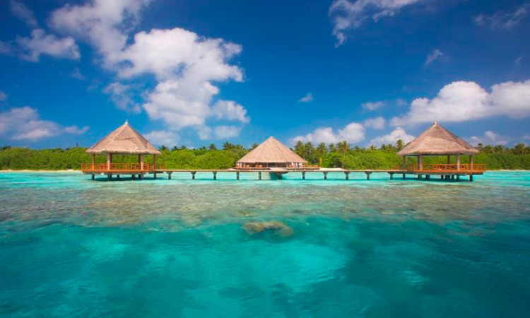 美丽的珊瑚岛全景,泰国珊瑚岛风景