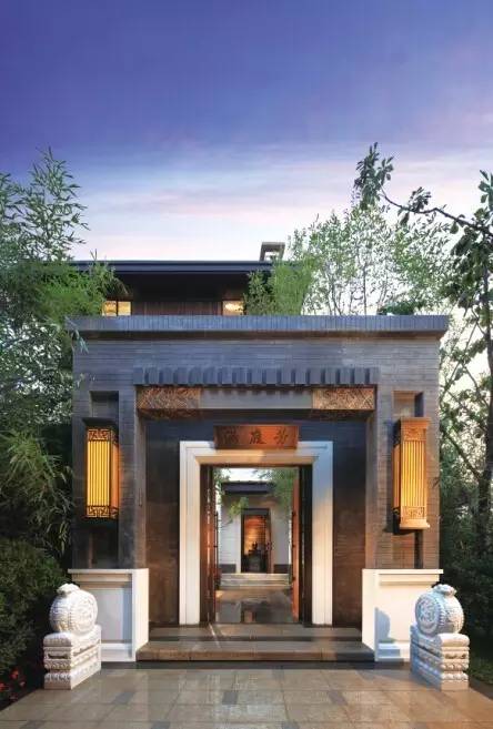 自建顶级新中式豪宅,新中式和现代结合的别墅豪宅