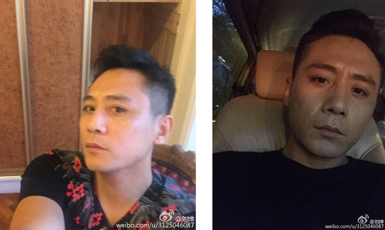 刘烨一家四口颜值照片,刘烨丑不丑