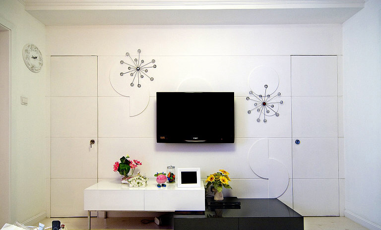 很简单很好看的电视背景墙,大家一直想看的电视背景墙