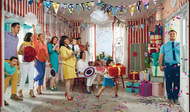 家居插画客厅,家居美学插画