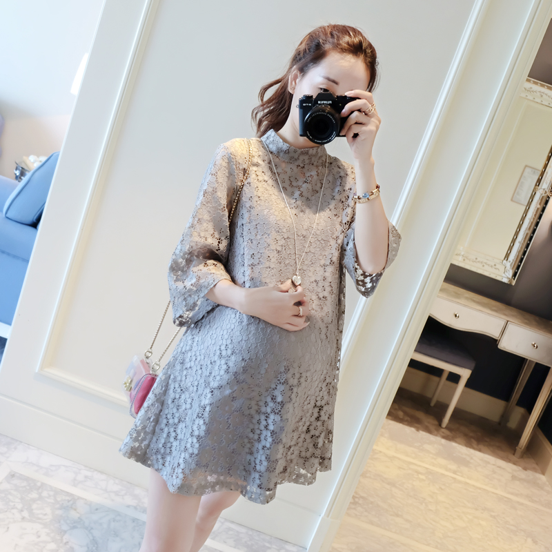 孕妇装秋冬连衣裙时尚辣妈,秋款孕妇装好看又时髦