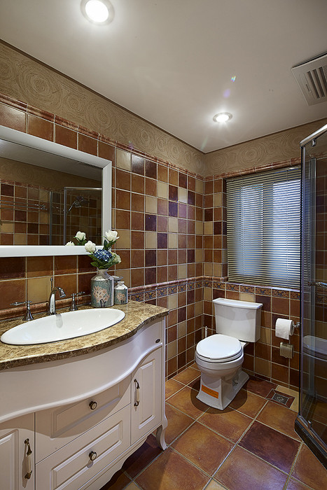 4房2厅2卫简约风格装修,160平方米房子装修美式轻奢