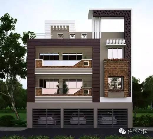 19万盖的2层3间现代小别墅,一层现代平顶别墅