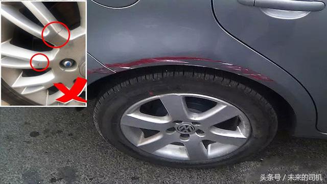 轮圈刮痕修复处理,轮圈刮蹭修复教程