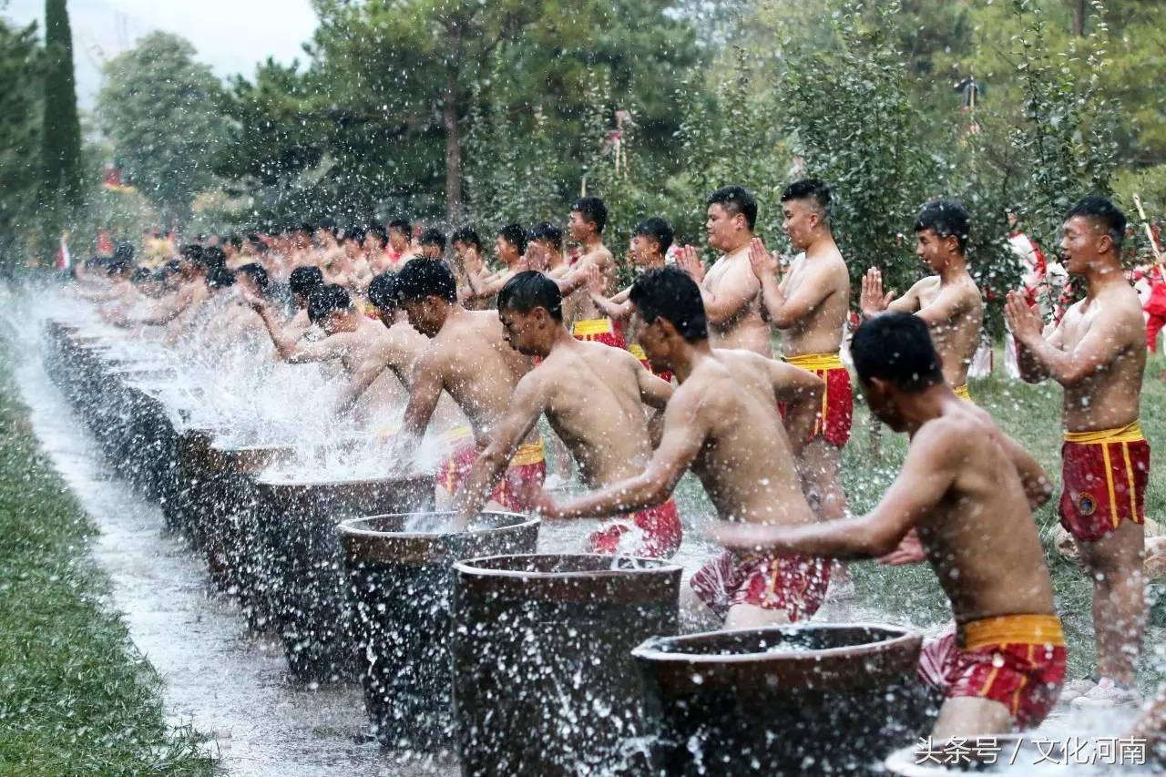 少林18铜人武术表演,禅武合一少林功夫