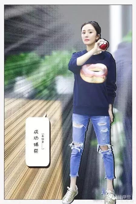 杨幂又带火一款穿搭,杨幂穿搭断货