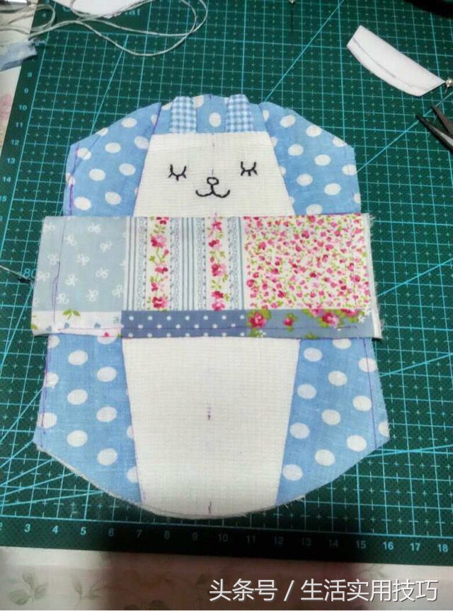旧物改造手工布包斜挎包制作教程,旧物改造兔子包