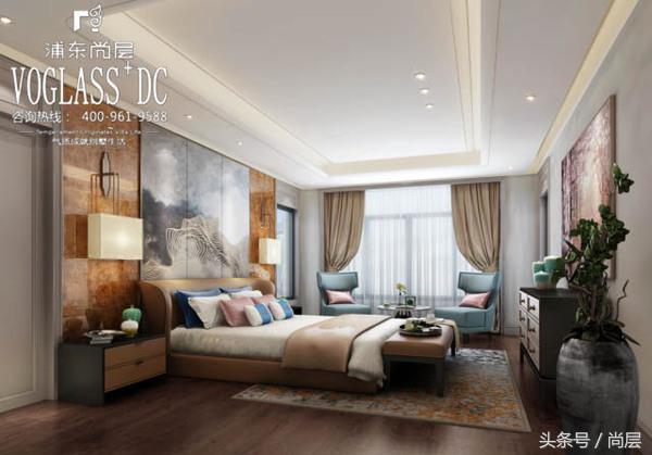 中央公园复式装修最新设计,华润中央公园87平装修案例