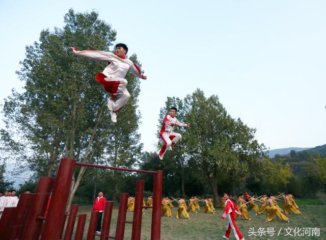 少林18铜人武术表演,禅武合一少林功夫