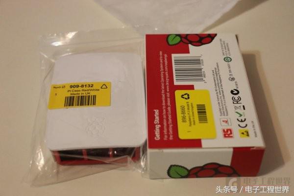 树莓派3高清果照开箱
