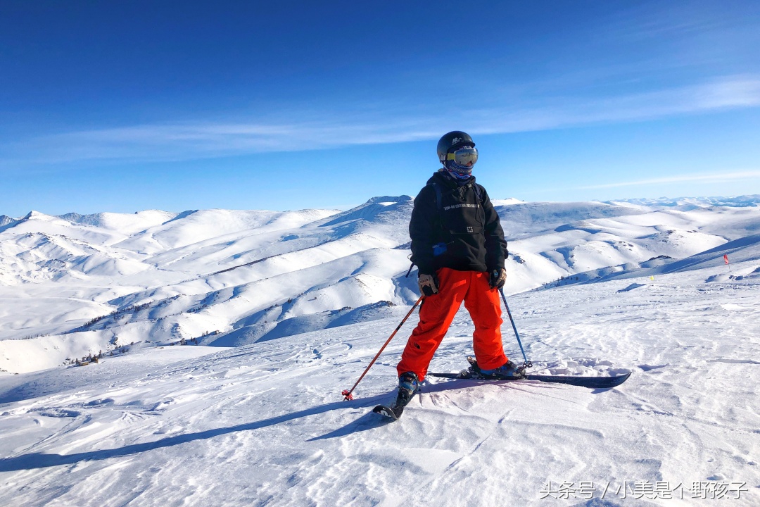 新疆新和县滑雪场,阿勒泰滑雪场野雪