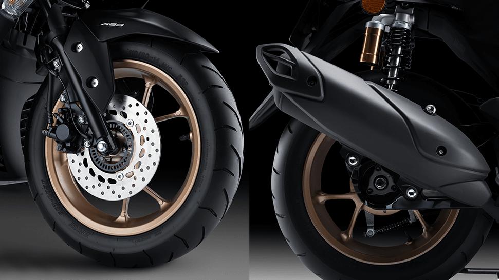 雅马哈nvx155改后碟刹加装abs,雅马哈nvx155有没有abs