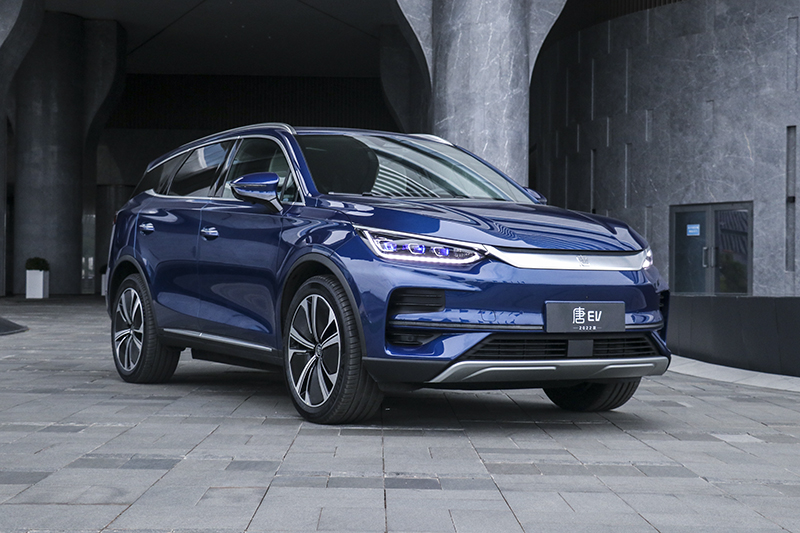 比亚迪唐ev2022全新改款上市,新款比亚迪唐ev售27.98-33.98万元
