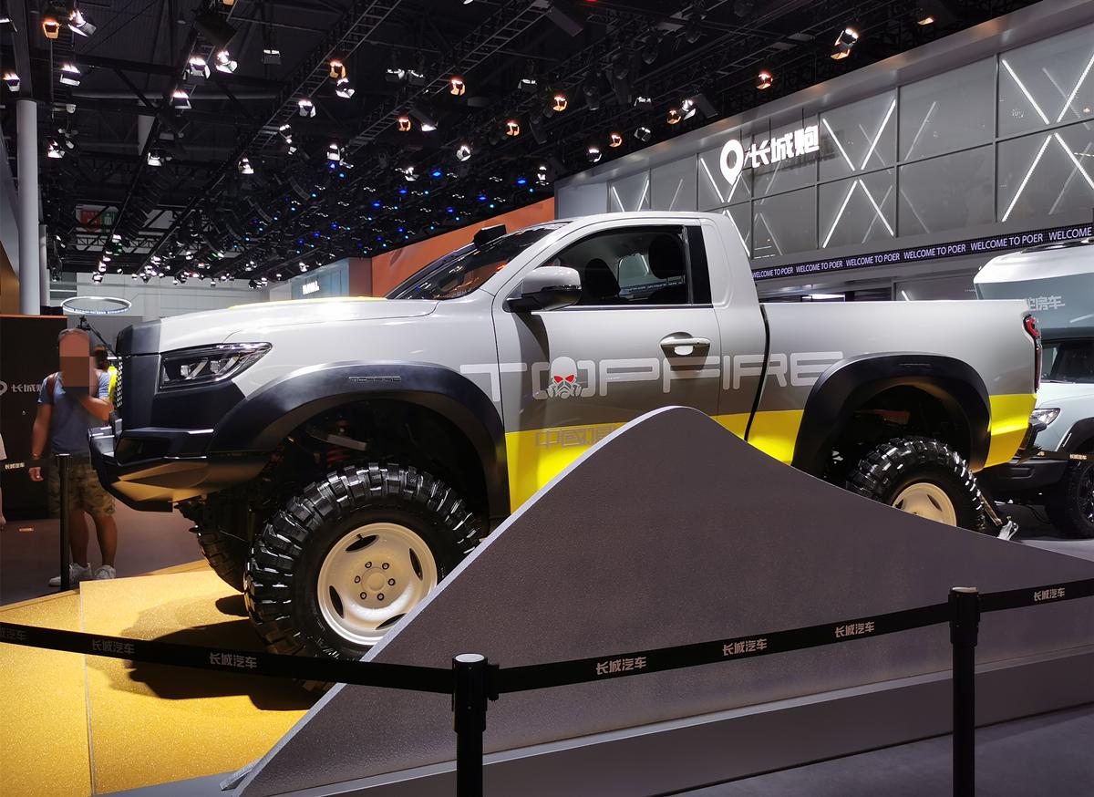 长城炮乘用版尊享版改装最帅外观,长城炮新车型曝光单排双座