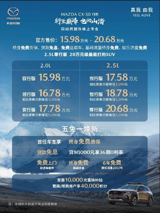 长安全新mazdacx-50,上海车展马自达cx-50是插混四驱吗