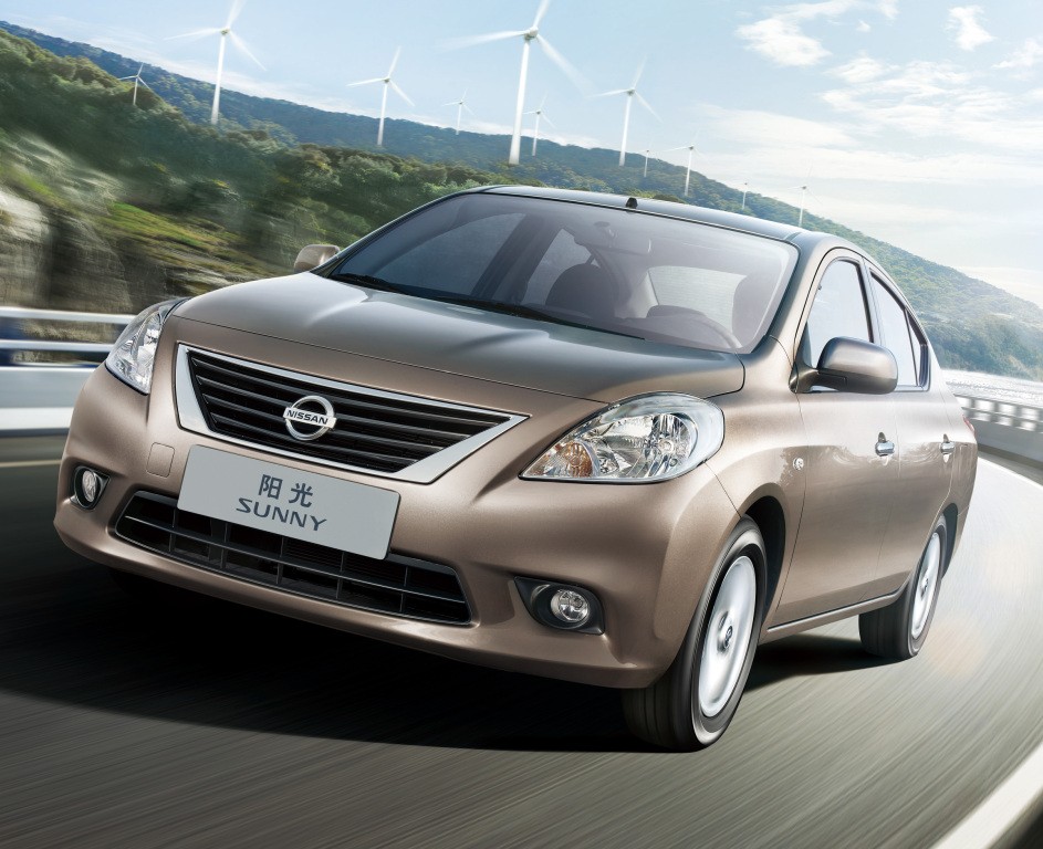 东风日产阳光车辆型号,日产东风阳光