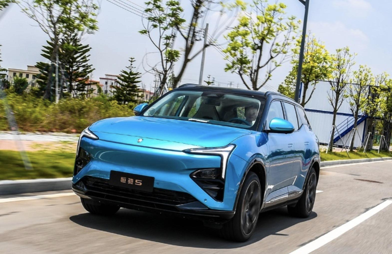 恒驰5量产最新消息,恒驰5正式交付首批交付100台