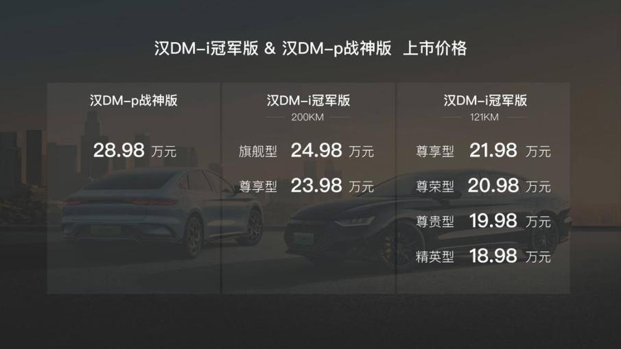 比亚迪新款dm-i车型展望,比亚迪DM-i旗舰版价格