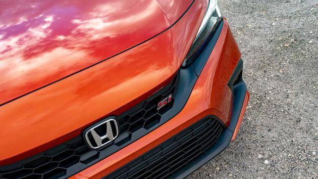 全新本田思域Si谍照,新款本田思域si双门版