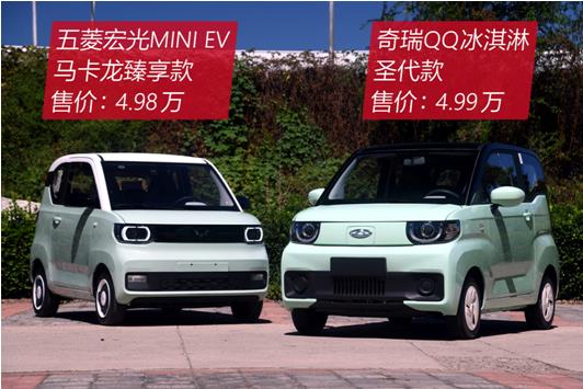 奇瑞qq冰淇淋和宏光mini拆解,五菱宏光miniev和奇瑞qq冰淇淋