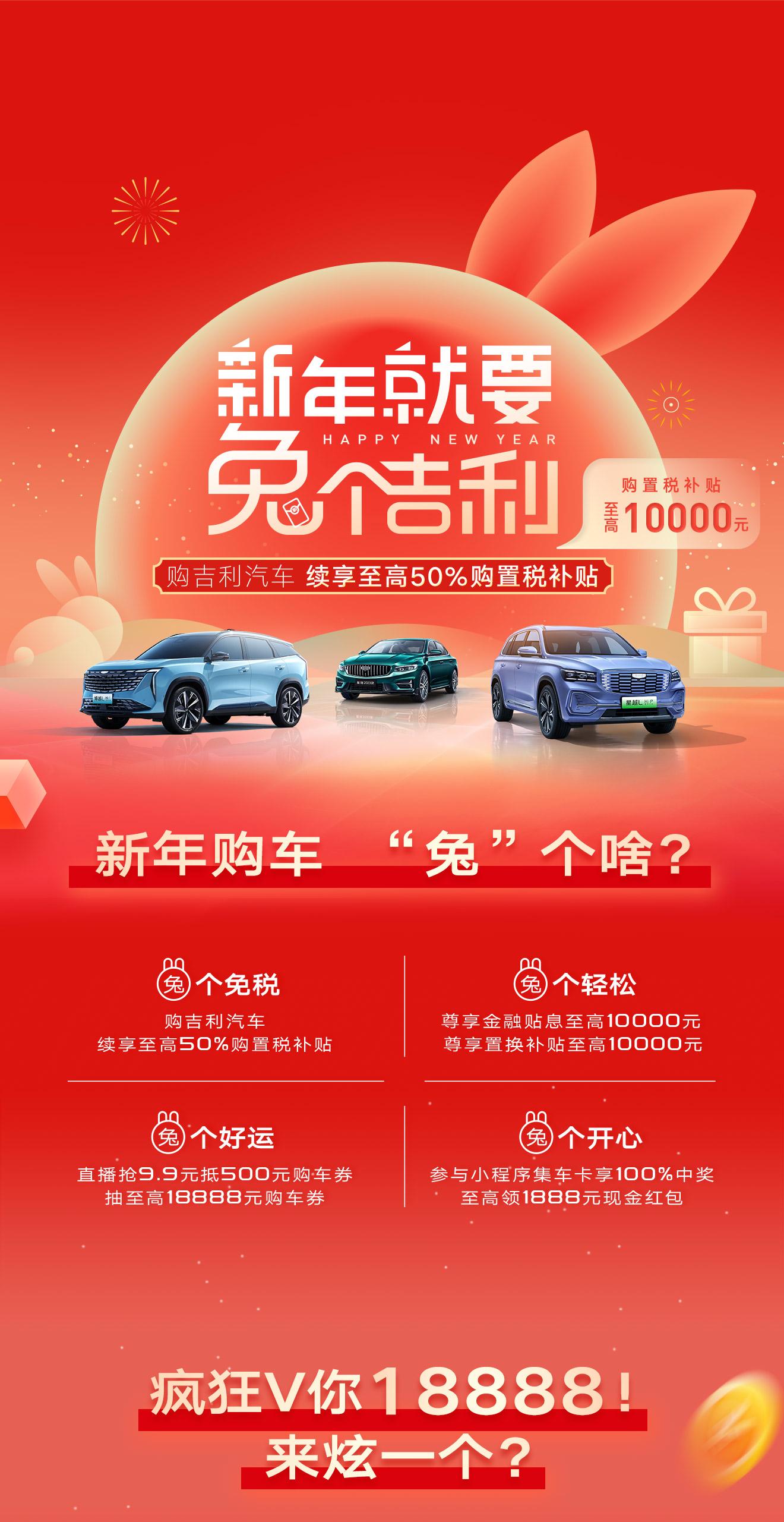 2023新年就要兔个吉利