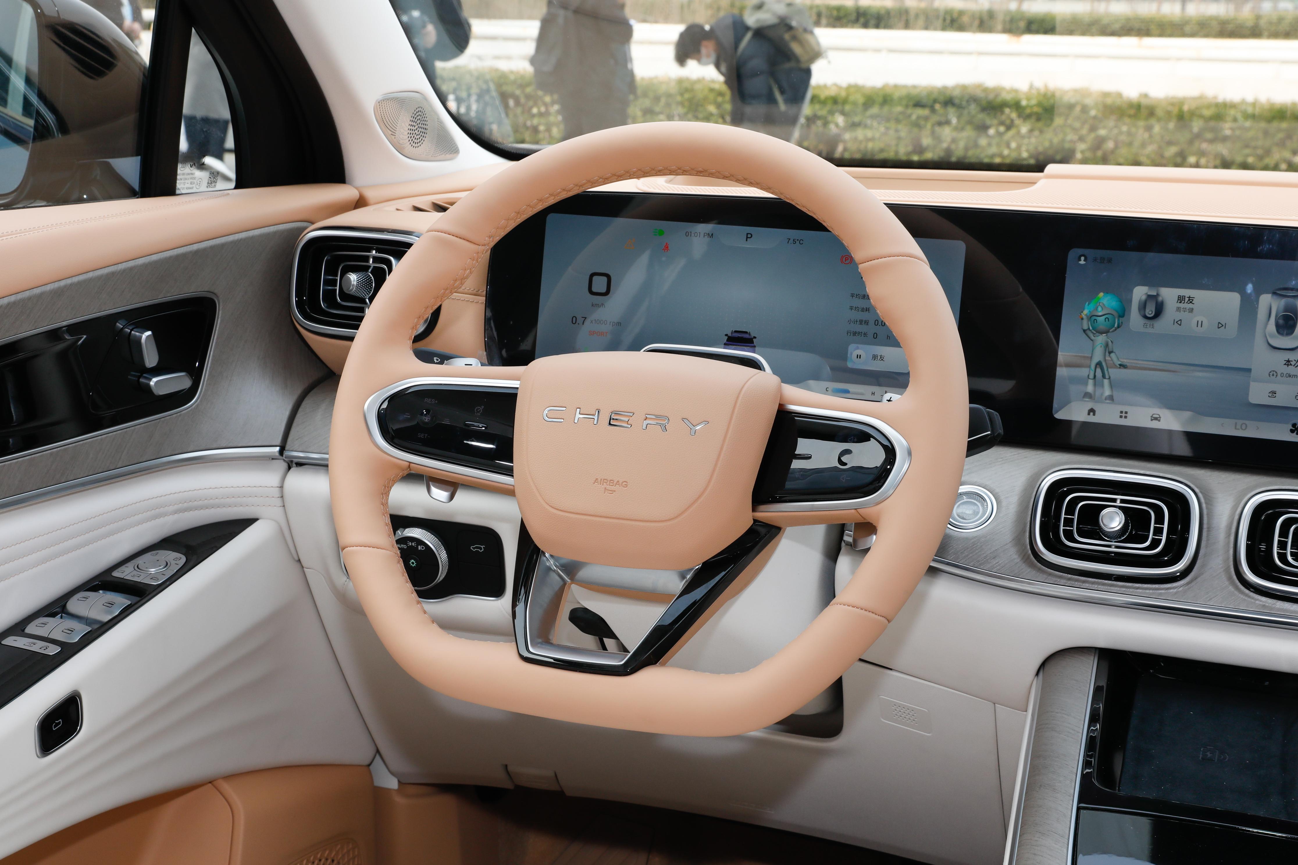 奇瑞瑞虎9最新实车官图,广东提车瑞虎9自动四驱至臻版7座