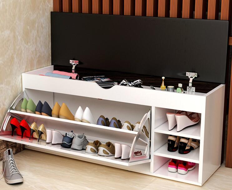 小户型鞋柜设计推荐哪家,15cm超薄翻斗鞋柜挂墙悬空小户型