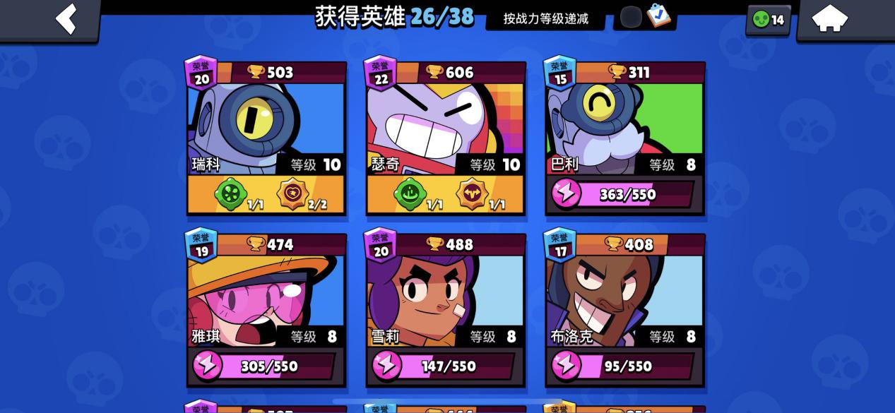 荒野乱斗中后期值得培养的英雄,荒野乱斗前期值得培养的英雄