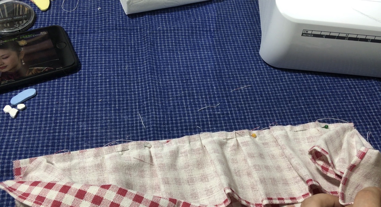 手工制作圆形枕头套,花边圆形枕头制作教程