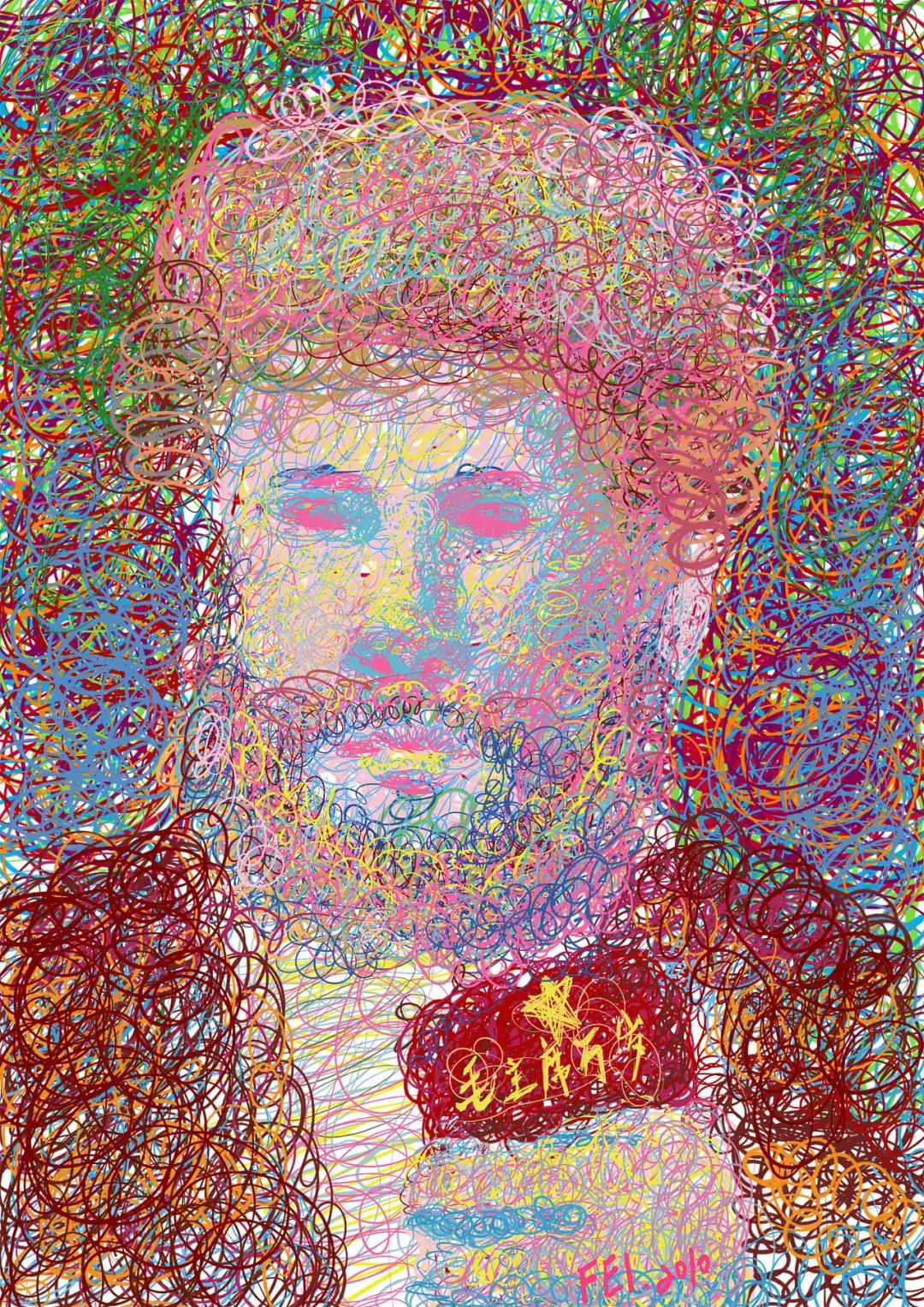 描摹梦境的魔术师，靠画“圈圈”火遍全网