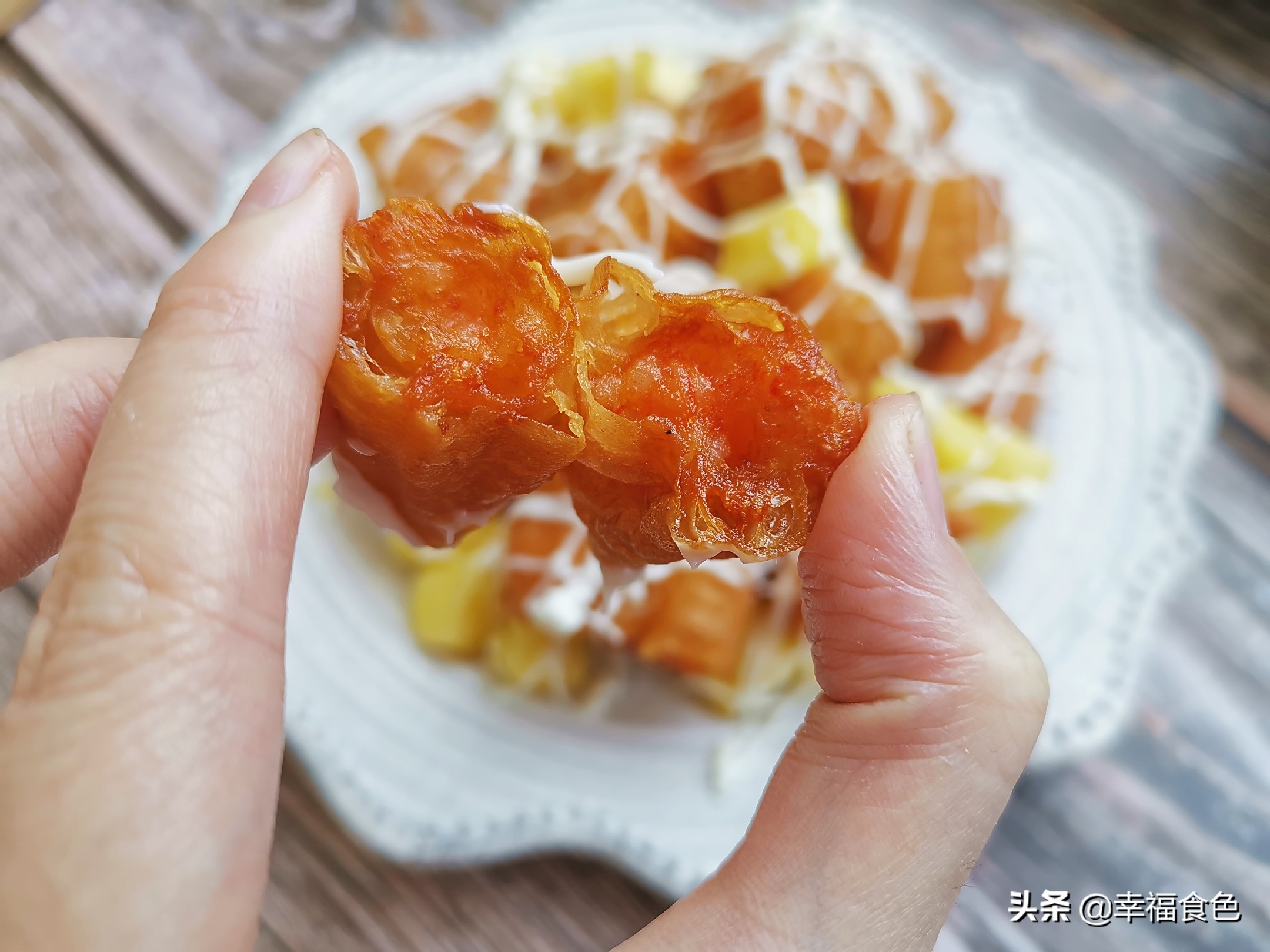 油条炒菜法简单又好吃,油条做菜怎么做好吃又嫩