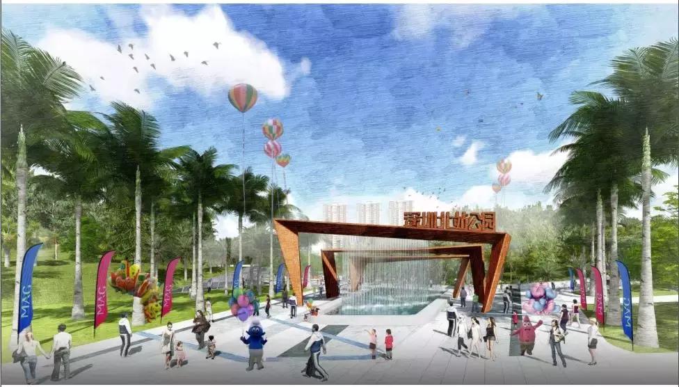 相当于112个足球场的图片,深圳足球公园效果图