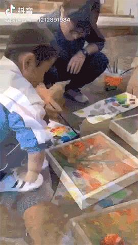 6位艺术家和15个孩子，打开了云南剑川的秋景