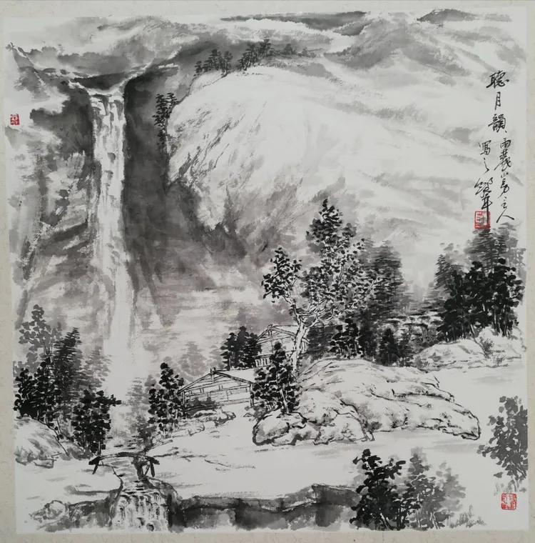 邹大耳写意画作品欣赏,邹大耳写意作品欣赏