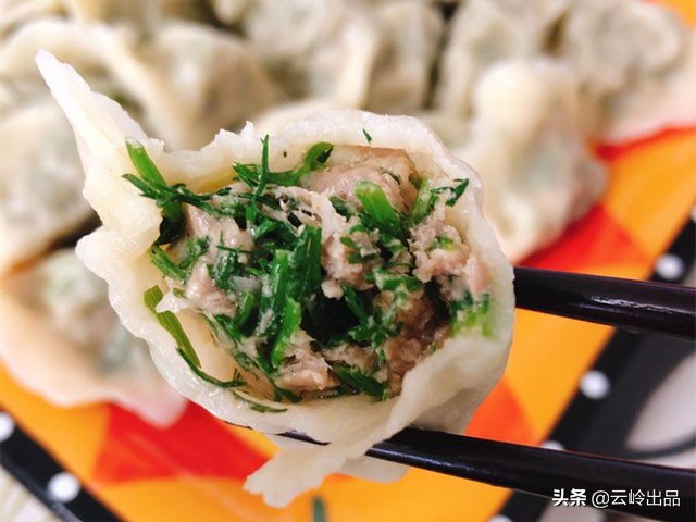 全家人都爱吃的馄饨面,超级好吃的茴香馅饺子