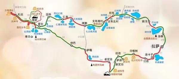 西藏阿里改则自驾游完整攻略,西藏自驾旅游八宿至波密
