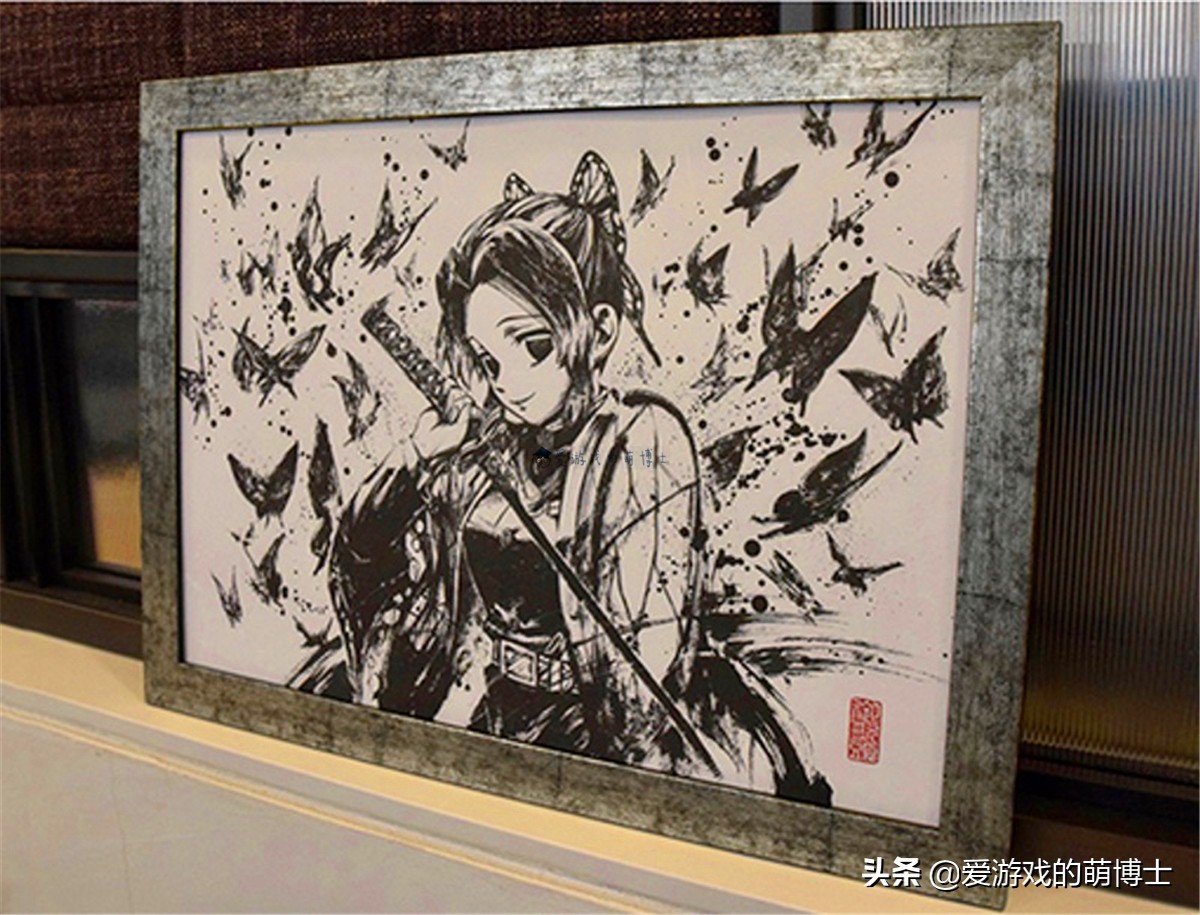 用日本传统画风画鬼灭之刃,鬼灭之刃霸气