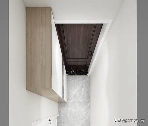 进门过道窄鞋柜挡门口怎么解决,入户鞋柜有点嫌堵怎样来优化